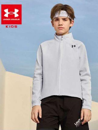 Under Armour/安德玛儿童运动服外套 拉链春秋透气欧若假日风休闲外套#安德玛 #高品质童装 #儿童外套 #运动外套 #外套