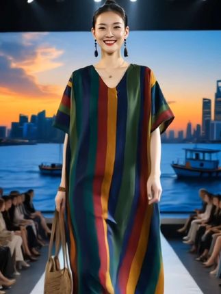 #夏季新款 #时尚妈妈装 #高端大气 #时尚气质连衣裙 #穿出自信穿出美丽 @DOU+上热门