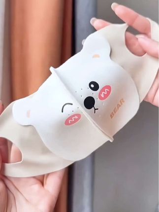 #创作灵感 好可爱的儿童卡通可爱小熊保暖口罩,带孩子外出护眼角防风透气面罩#口罩 #防风面罩 #防风口罩 #母婴好物