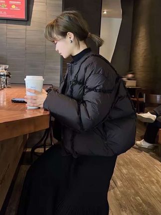 #小个子穿搭 #秋冬氛围感穿搭 #显高显瘦 #高级穿搭 #小香风羽绒服