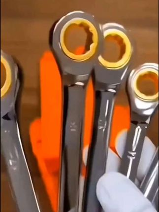 绿林双向快速梅花棘轮扳手,小开口两用扳手,自动五金工具#非常方便#橱窗有同款