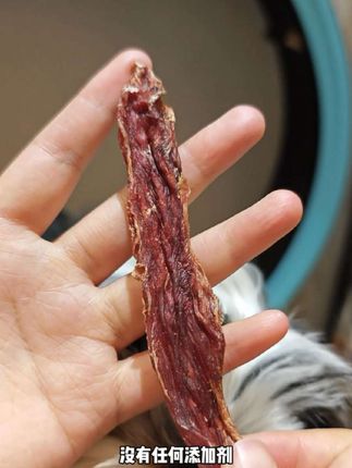 纯纯鲜肉原切肉干,狗狗爱吃又解馋,#WOOLF伍尔夫 #狗零食 #萌宠好物