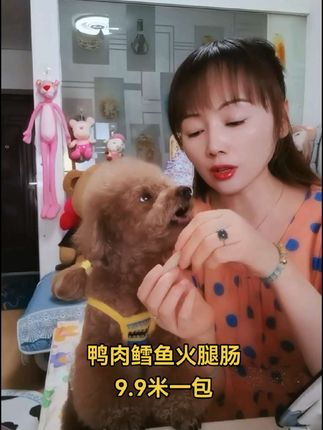 吃货来啦!天热给毛孩子选火腿肠就选这种鸭肉配方的,营养解馋又清火#好吃到停不下来 #家有馋狗