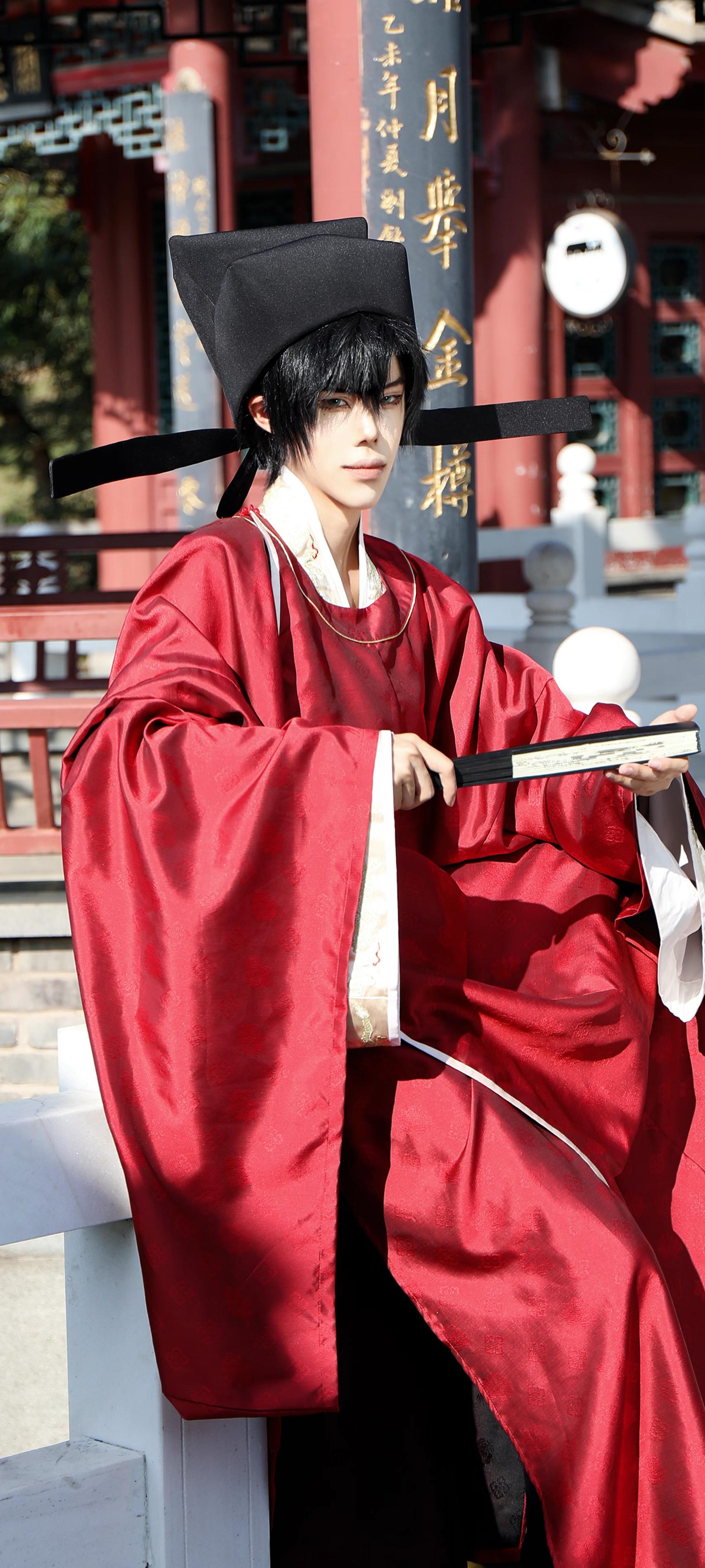 #萧逸cos 画外人易朽 似浓淡相间色相构 #古风 #萧逸