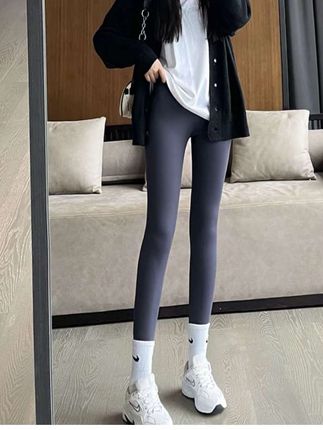 #显高显瘦显腿长 #高腰收腹提臀裤 #鲨鱼裤