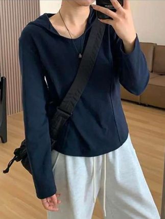 #时尚女装#秋季连帽卫衣#休闲百搭卫衣#女士连帽卫衣#洋气减龄