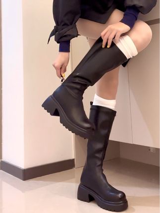 #长筒靴 #靴子控 #轻奢女鞋 #大长腿的秘密 #鞋子搭配
