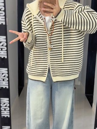 #休闲穿搭 #条纹控 #我的ootd #慵懒风穿搭