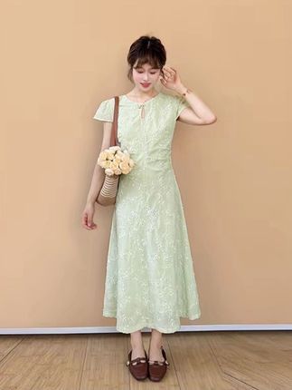 #小个子连衣裙#优雅气质 #温柔风穿搭 #夏季穿搭