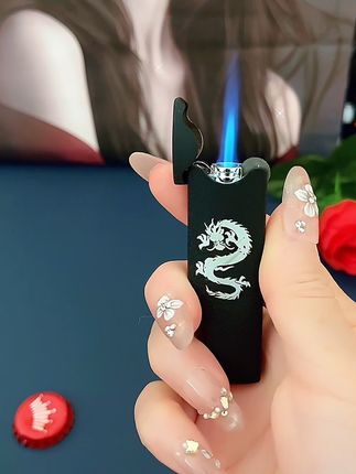 小巧金属定制防风打火机#创意打火机 #送男友的礼物 #网红打火机 #打火机 #我要上热们