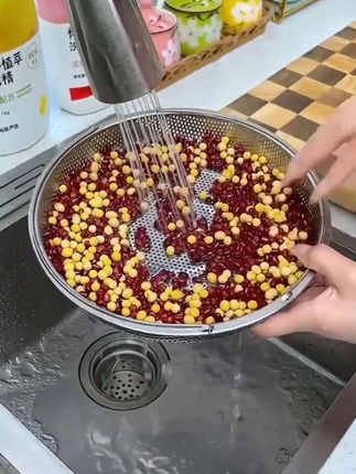 家里做早餐的,可以备个这样的#蒸笼架,手提的拿取轻便贴心防烫,淘米、洗菜也很顺手#不锈钢蒸笼 #沥水篮#厨房好物 #沥水篮
