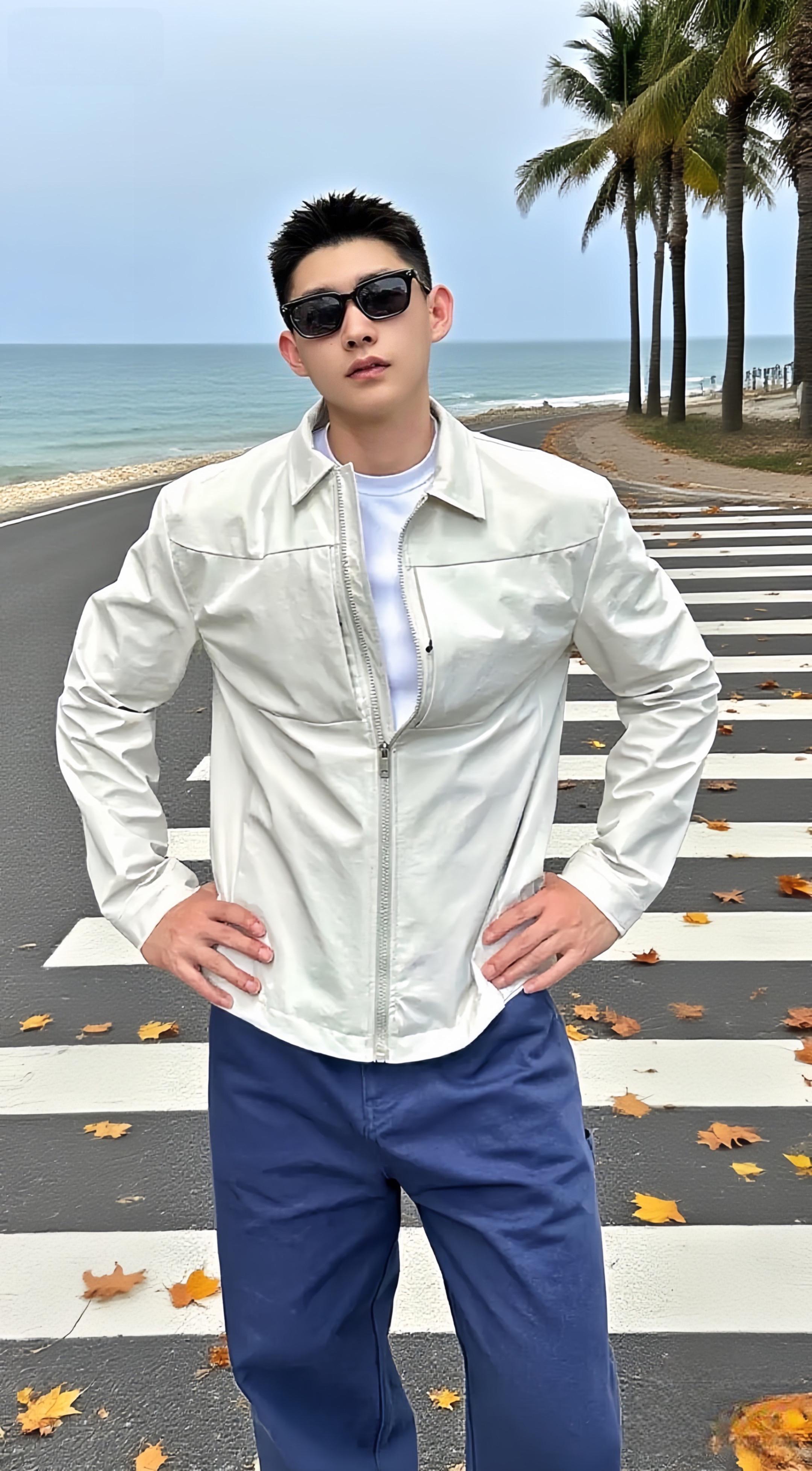 秋天是韩系穿搭的主场。#秋天变时髦就从韩系穿搭开始 #ootd穿搭 #男生穿搭 #夹克外套 #外套穿搭