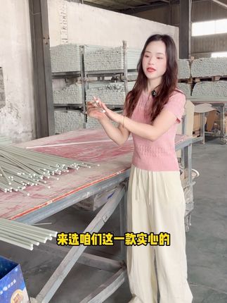 10毫米实心杆子 可以做西红柿支架杆,辣椒扶植拉线桩,滴灌支撑杆等用途广泛#玻璃纤维杆 #玻纤竿 #纤维棒 #拱棚支架杆 #工厂一手货