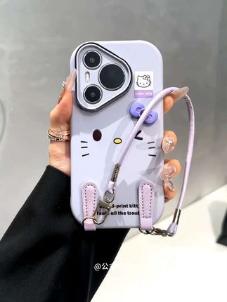 紫色蝴蝶结Kitty酱谁不喜欢呢~也太阔爱了叭#爱了爱了 #这个手机壳真的长在我心巴上了 #高级感手机壳 #这也太好看了