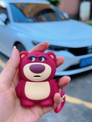 #草莓熊钥匙套 #钥匙套