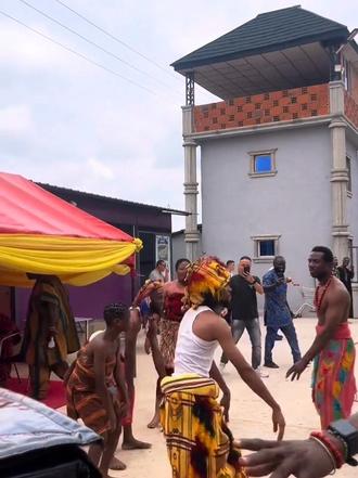 非洲土豪!园区庆典🎈#非洲 #尼日利亚