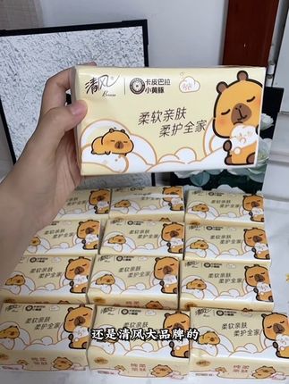 我的妈呀,清风大品牌也来卷了!这价到手20大包抽纸!用纸大户冲!#清风 #抽纸 #抽纸巾 #清风卡皮巴拉抽纸 #必备好物