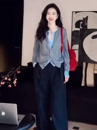 #早秋贵气感穿搭 #秋季不露腿穿搭 #森系少女感穿搭 #早秋穿搭三分钟出门不是梦 #秋天变时髦就从韩系穿搭开始