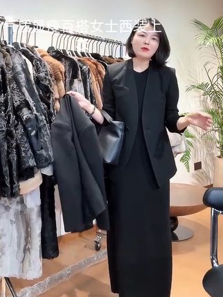 TANTAN 气质显瘦百搭女士西装上衣#高级感穿搭 #强烈推荐 #气质穿搭 #高端大气 #职场穿搭