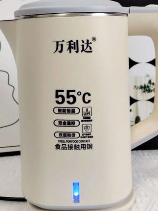 #居家好物 万利达3升新款316不锈钢烧水壶婴儿级双层保温大容量电热水壶食品不锈钢#生活电器 #家庭必备