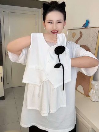 超级洋气的韩版小套装 满满大牌感简约又大气 !家有宝宝的一定要给孩子准备一个这样的小套装! #夏季穿搭 #夏季新品 #夏季套装 #出游穿搭 #休闲百搭