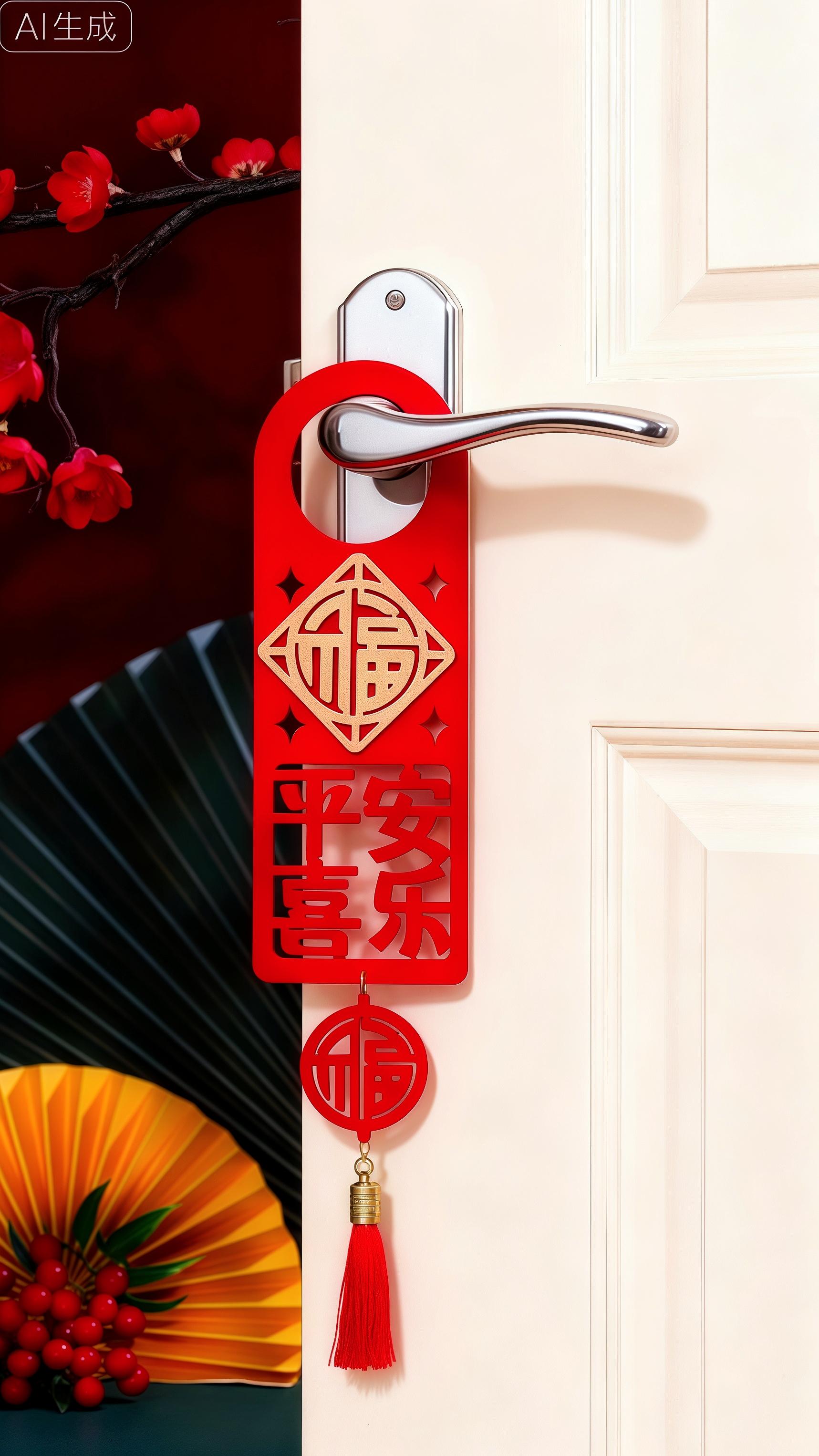 乔迁门把手挂件。#乔迁之喜大吉大利 #乔迁之喜 #乔迁门把手挂件 #在抖音入手的好东西 #家居好物