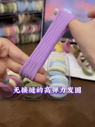 #网红发饰 #发饰发夹 #发圈头绳 #头饰搭配 #日常发型