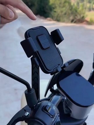 电动车手机架自行车踏板电瓶车外卖摩托骑行车载防震手机导航支架 #骑行必备 #手机支架 #外卖神器 #防震导航 #车载配件@DOU+小助手 @巨量千川