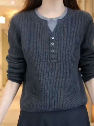 #优雅气质 #内搭外穿都好看 #春秋穿搭 #针织衫 #品质女装