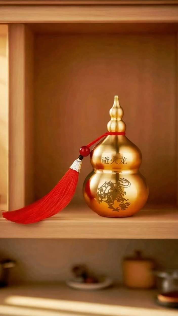 #家居布局 #避火龙葫芦 #黄铜避火龙 #黄铜避火龙葫芦瓶