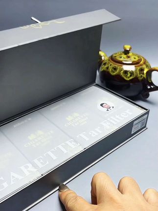 正牌高档礼盒包装过滤烟嘴#烟嘴#烟嘴过滤器#烟民们看过来 #高档礼盒 #烟民福利
