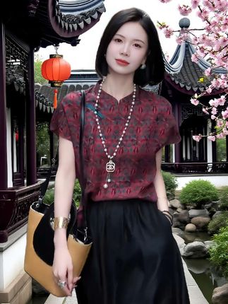 #新中式穿搭#国风古韵#优雅气质#遮肉显瘦#高级感穿搭