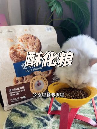 第三代猫粮出来了 酥酥脆脆清爽不油腻的酥化粮!#萌宠好物 #猫粮 #猫粮推荐 #吃货猫 #伯纳天纯酥化粮