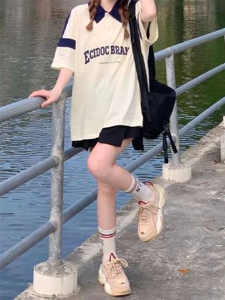 #夏季 穿搭#夏季学院风套#穿 出青春活力