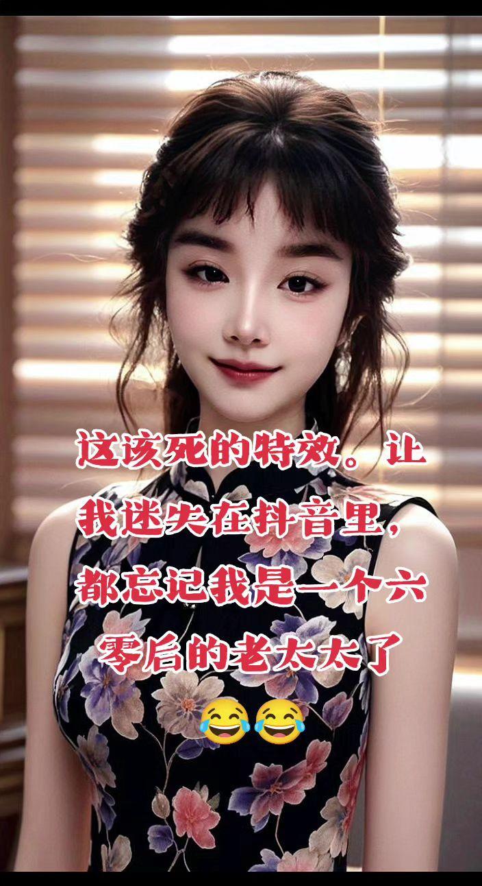 要想心情好,就往抖音跑,美颜一上线,迷倒一大片😂没事抖一抖,活到九十九😂😂😂🌺🌺🌺#AI华服佳人 #这特效太美了 #谁拍谁好看