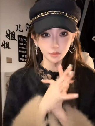 (浠儿家)新款高级感毛毛拼接针织毛衣开衫女小香风仿水貂绒外套#新款外套#秋冬穿搭#时尚穿搭#爆款热卖中