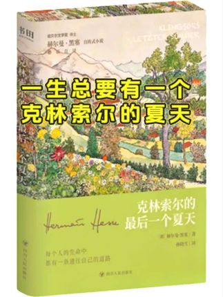 一生总要有一个克林索尔的夏天,为希望!为重生!#读书 #好书分享 #克林索尔的最后夏天