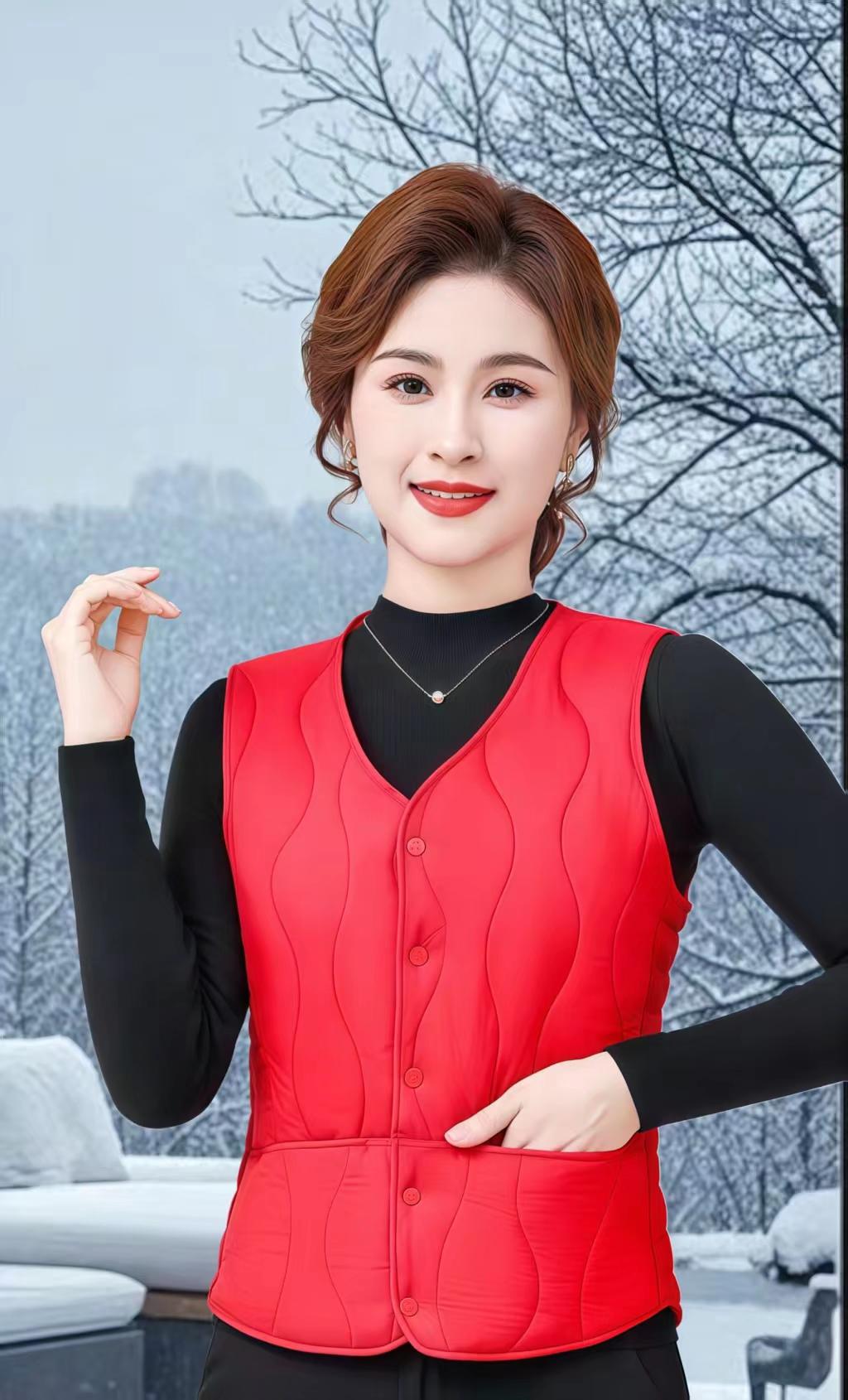 #女士加绒马甲#保暖马甲 #保暖又好看#马甲背心@抖加🔥上热门🔥dou+🔥热点宝
