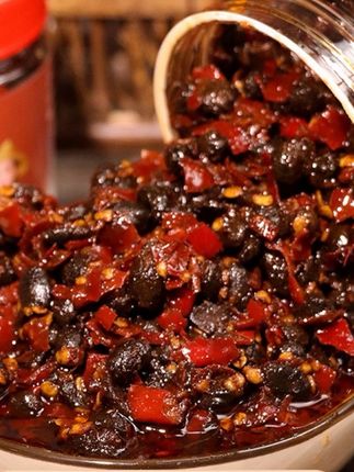 野山椒豆豉238g香辣软糯湖南传统特色发酵豆豉下饭菜即食拌饭菜#野山椒酱 #野山椒豆豉酱 #野山椒酱 #豆豉酱 #豆豉酱辣椒酱