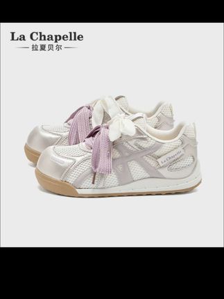 拉夏贝尔德训鞋女2025年夏季新款网面透气百搭舒适防滑休闲小白鞋#新款女鞋 #时尚美鞋 #女鞋推荐 #百搭鞋子 #运动鞋