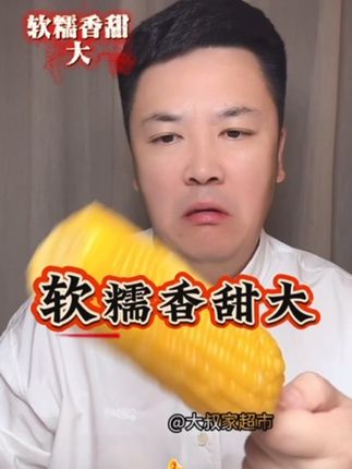 大叔老家内蒙阴山脚下沙土地玉米🌽,嘎嘎好吃#妈呀太香了 #抖音美食推荐官 #大叔家有4条龙