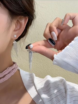 真正的快乐来自内心的平静,累的时候,学会放空自己#精致耳饰