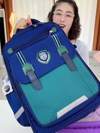 儿童护脊书包,不仅好看,还特别实用,1-6年级都有,容量大,质量好!#学生书包 #开学必备 #儿童书包 #双肩背包 #书包推荐