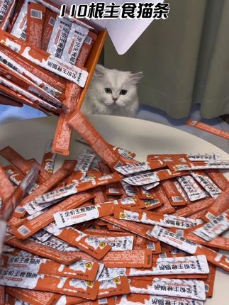 主食猫条的大羊毛,肯定要薅呀#猫条#萌宠好物#科学养宠攻略 #猫条推荐 #新手养猫