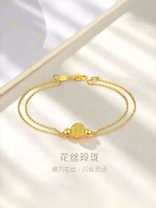#黄金手链 #手链 #送女生礼物