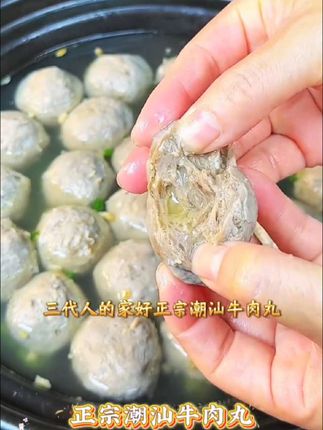 正宗潮汕牛肉丸可试吃 #鲜牛肉 #潮汕牛肉丸 #潮汕美食#正宗手打牛肉丸