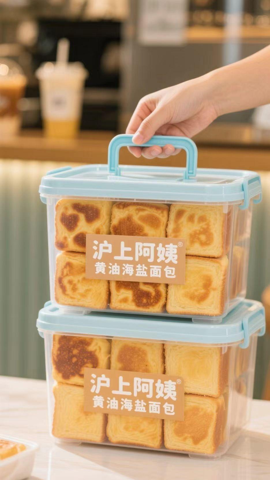 沪上阿姨黄油海盐面包。谁懂啊!早上赶时间揣一个沪上阿姨黄油海盐面包出门,撕开包装就是扑鼻的麦香与奶香。面包体软乎乎的不噎人,黄油的甜润混着海盐的清爽,配杯热豆浆,十分钟就搞定元气早餐。下午工作犯馋时咬一口,绵密口感瞬间扫光疲惫,性价比拉满的宝藏零食必须囤货!#可盐可甜#沪上阿姨新品 #太好吃了