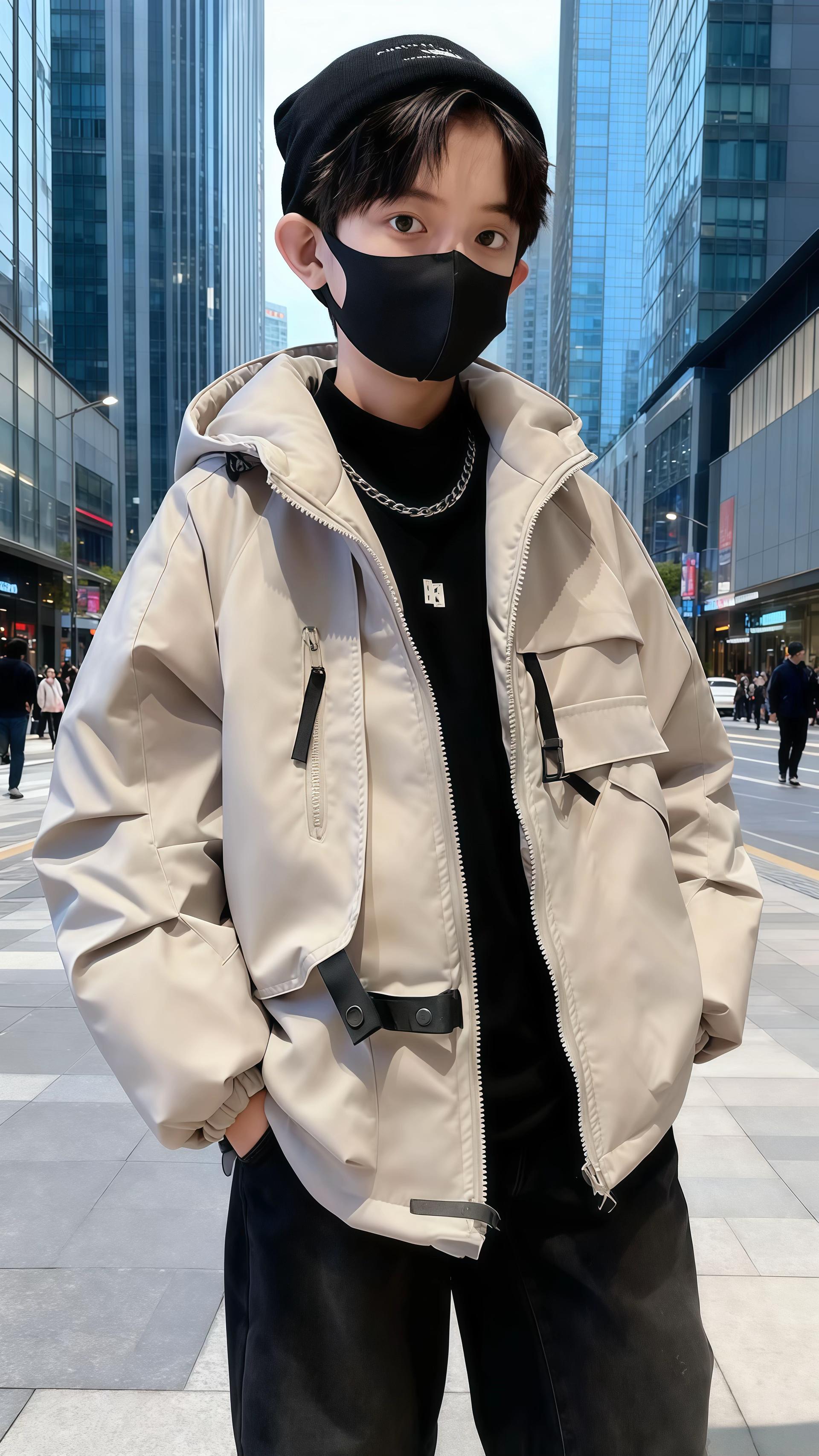 #外套穿搭 #帅气穿搭 #男童穿搭 #春秋穿搭 #潮牌穿搭