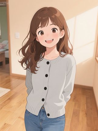 #针织衫 #针织开衫 #慵懒风穿搭 #开衫外套 #针织毛衣