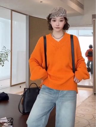 #针织衫 #洋气减龄 #舒适百搭 #时尚休闲 #时尚穿搭
